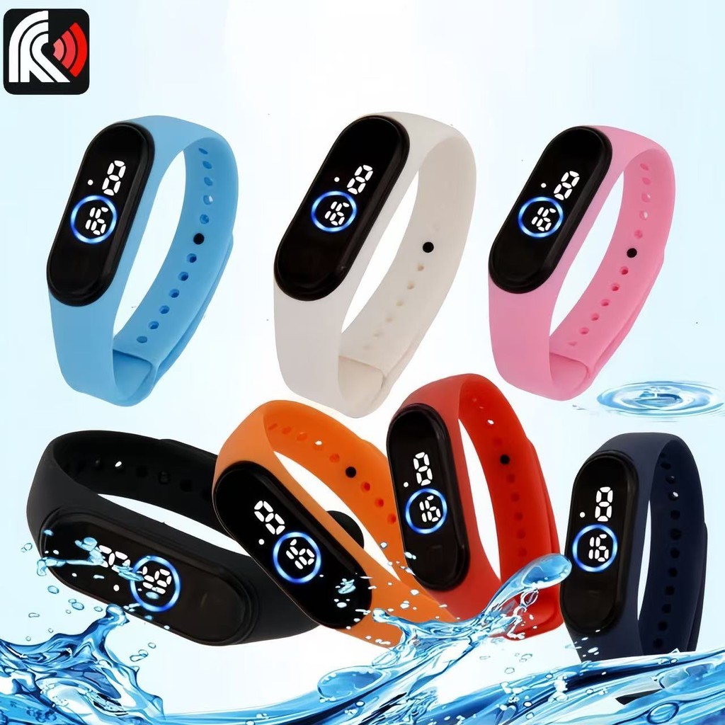 Atacado M4 kit com 10-30 Relógios Digital Bracelete Led Sport Atacado em Oferta na Shopee