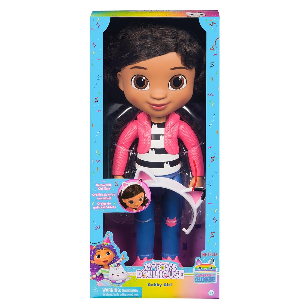 Boneca Gabby de 33cm com Tiara - Gabby's Dollhouse em Oferta na Shopee