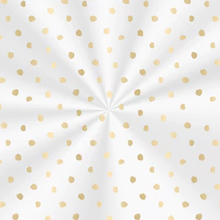 Saco Adesivado Decorado com Aba - Dots Ouro - 100 unidades - Cromus - Rizzo