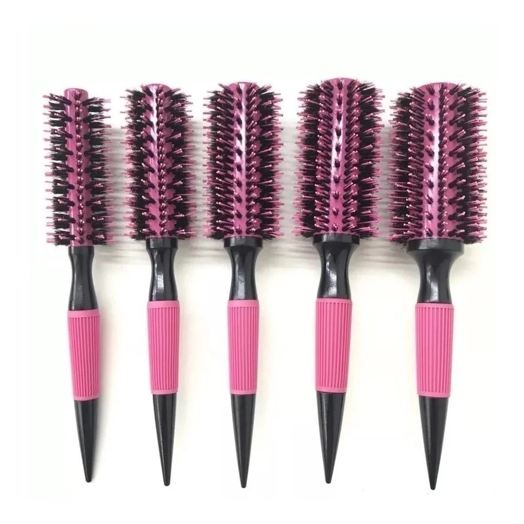Kit 5 Pincéis para Cabelo com Cerdas Profissionais — foto 5