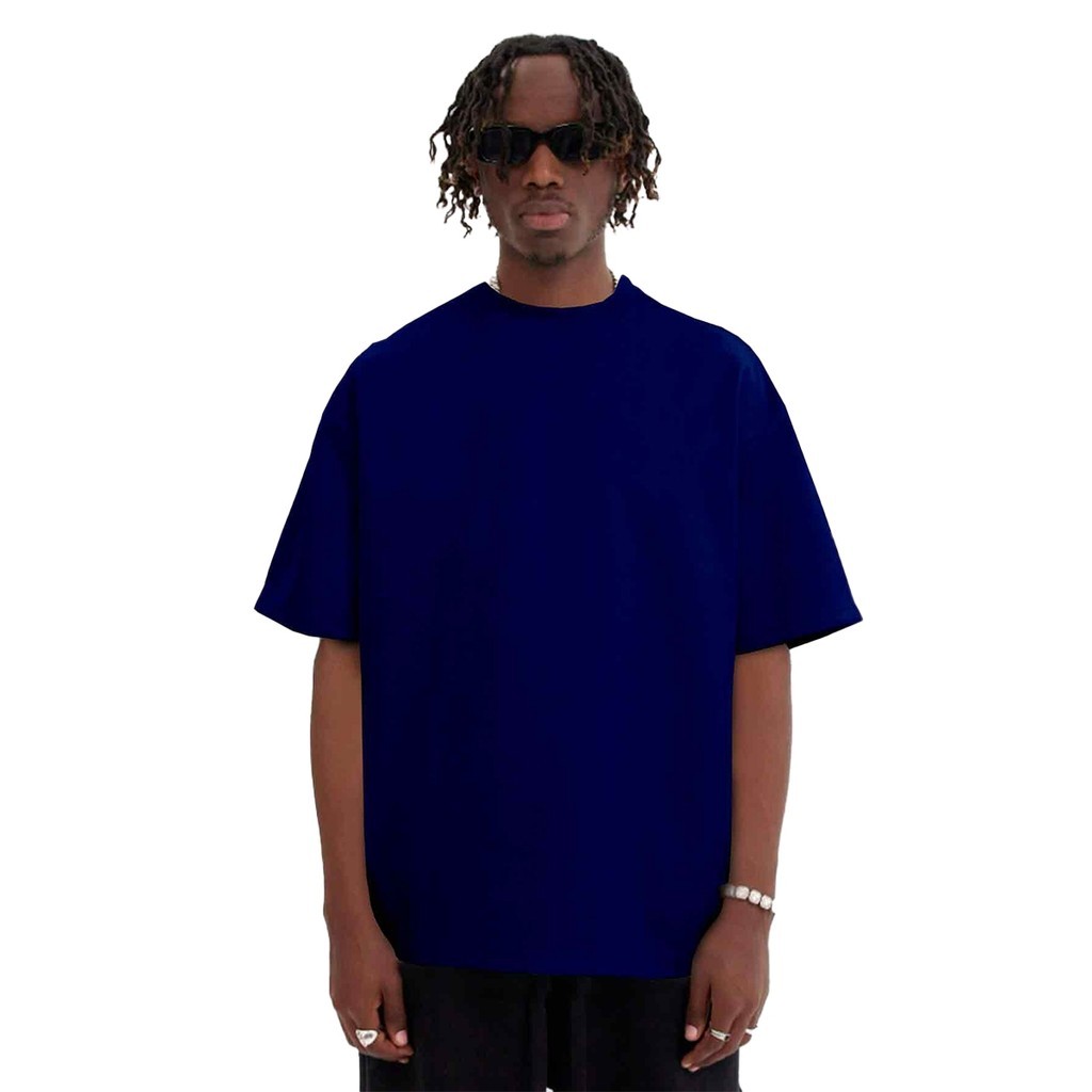 Camiseta Oversized T Shirt Confortável Casual Simples Básica Blusa Lisa Sem Estampa Aesthetic Larga