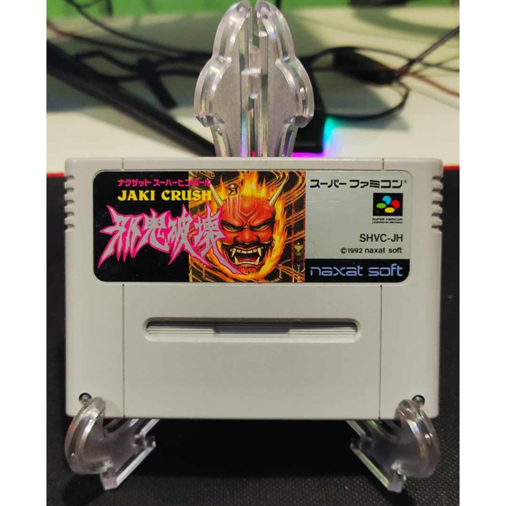 Jogo Jaki crush snes Original famicom snes ,Game,Fita,Cartucho Super Nintendo.