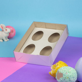 20 Caixas 4 mini ovos de Colher de 50g Degustação Premium em Oferta na Shopee