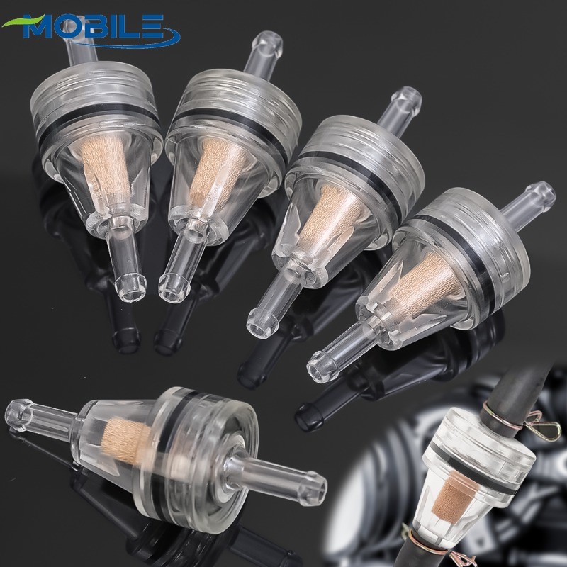 [Destaque] Filtro De Gasolina Em Linha Universal-Combustível A Para Motocicleta-Elemento De Filtragem De Tubo De Óleo-Ca