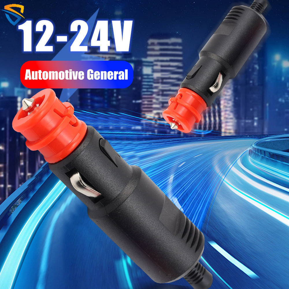 Adaptador Universal Para Isqueiro De Carro , 12V-24V , Plugue Macho , Tomada Veículo , Acessórios Automóveis