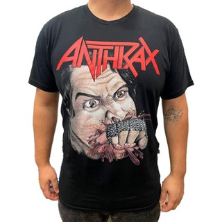 Camiseta Piticas Anthrax Banda Thrash Metal