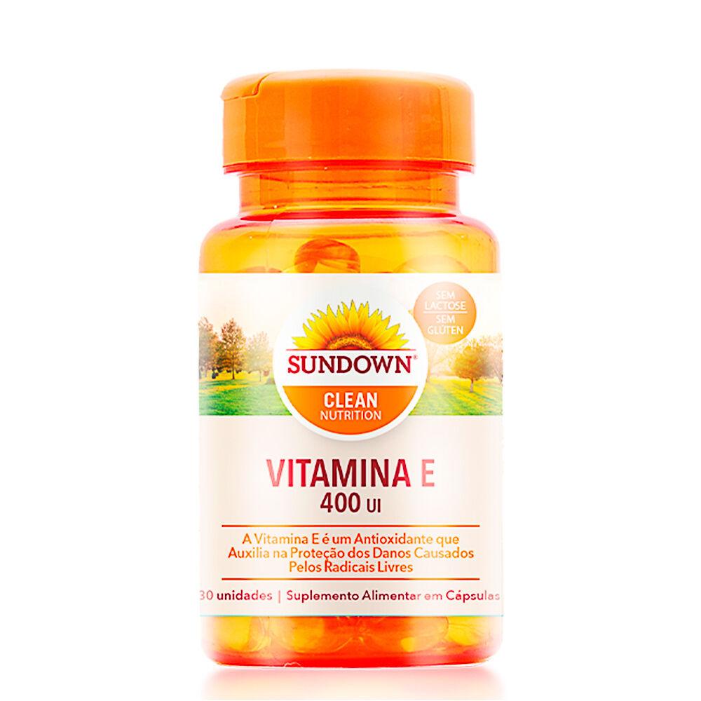 Suplemento Alimentar Vitamina e 400ui Sundown Naturals 30 Cápsulas Softgel — R$ 74,86 em Shopee