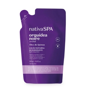Refil Loção Noturna Corporal Nativa SPA Orquídea Noire 350ml em Oferta na Shopee
