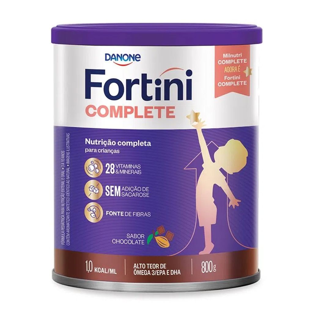 Fortini Complete Sabor Chocolate 800g em Oferta na Shopee