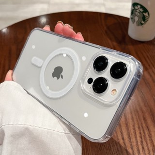 Magsafe Capa Magnética Sem Fio Para iPhone15 14 13 12 11 Pro Max Mini X XS XR 7 8 Plus Dura À Prova De Choque