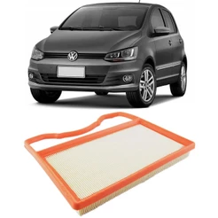 Filtro Ar Volkswagen Fox 1.0 2014 A 2017 Tecfil