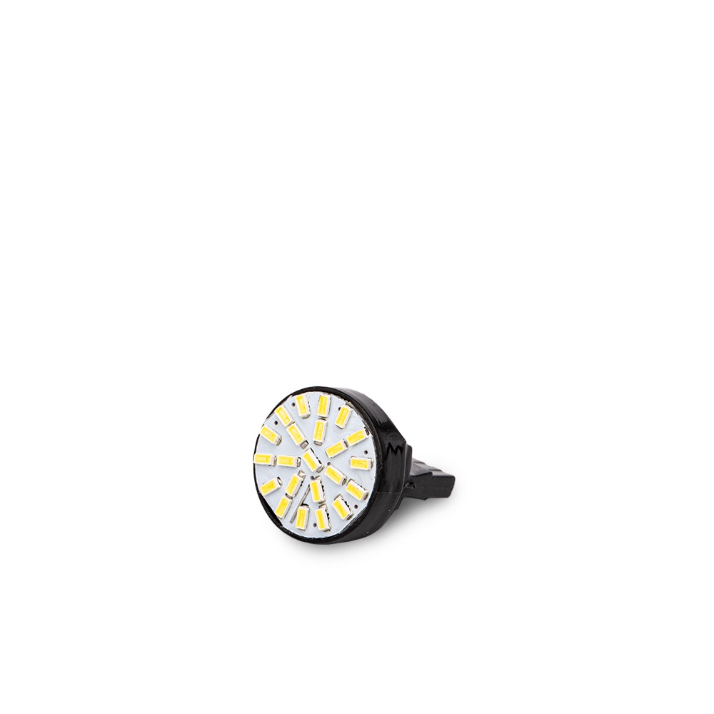 Detalhes do Par Lâmpada Led T20 6000K 22 Leds Smd 3014 1 Polo 12V