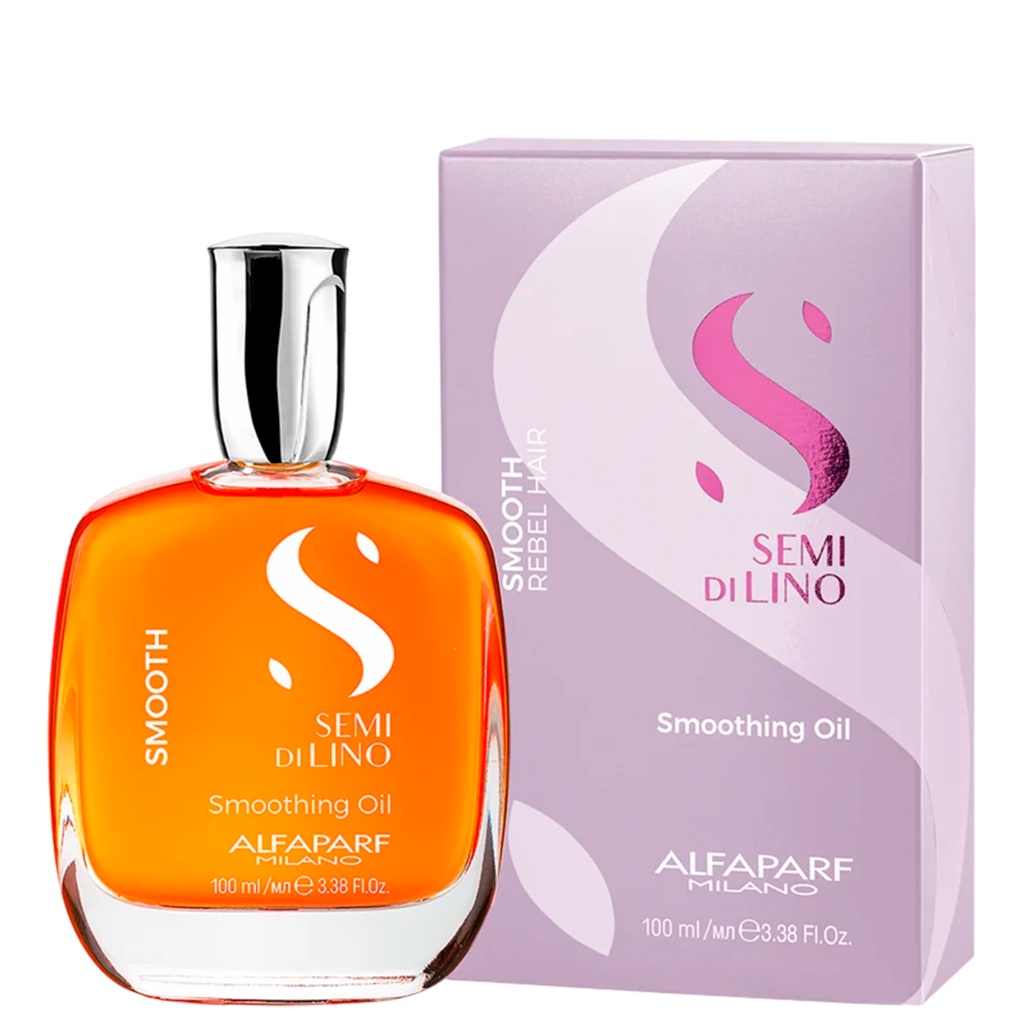 Oil Semi Di Lino Smooth 100ml - Alfaparf em Oferta na Shopee