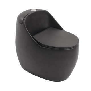 Vaso Sanitário Monobloco Caixa Acoplada Privada Aquarela Pingoo - Preto Fosco em Oferta na Shopee