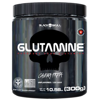 Glutamine Caveira Preta - Glutamina - 300g