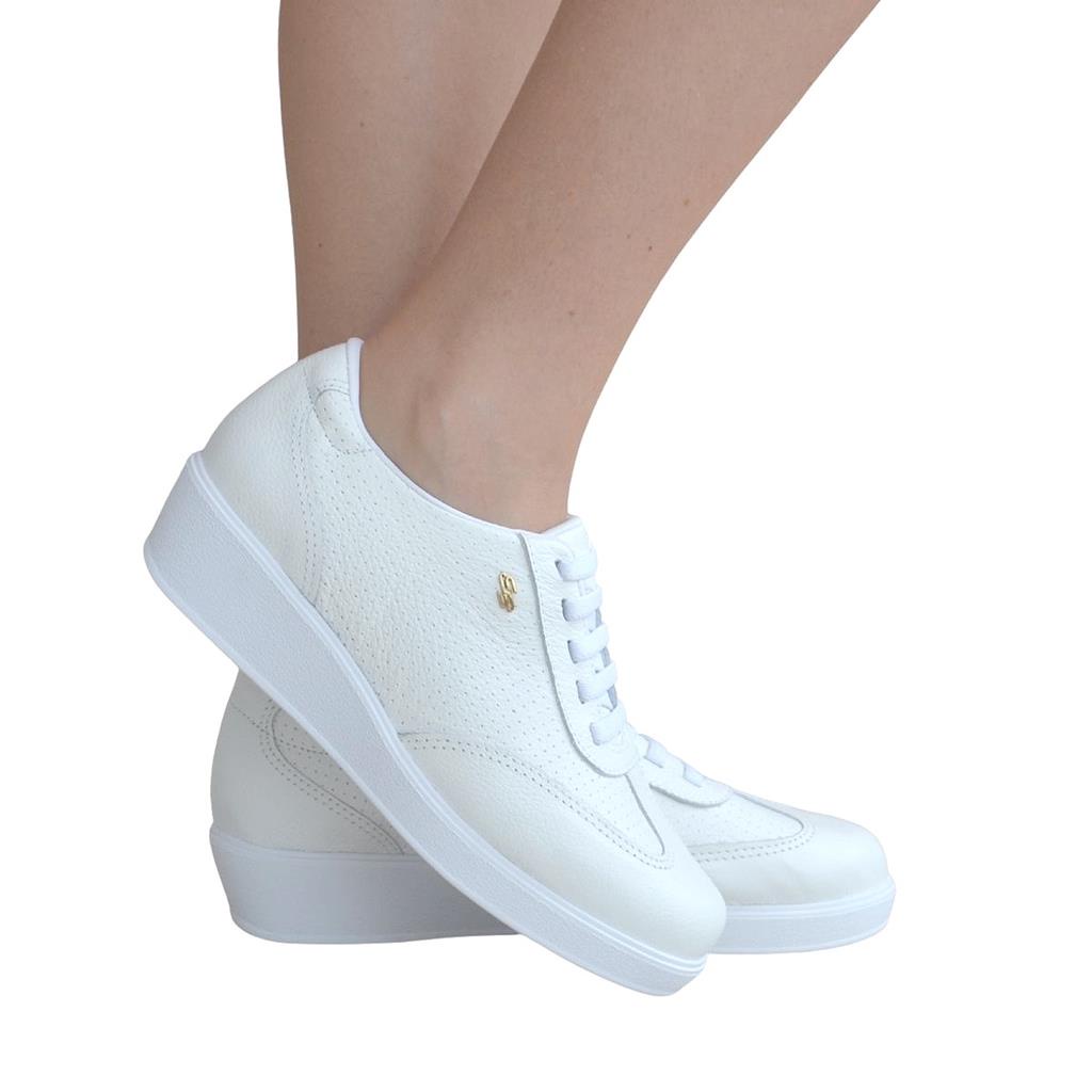 Tênis Usaflex Branco Plataforma: Onde Comprar | BuscaProdutos
