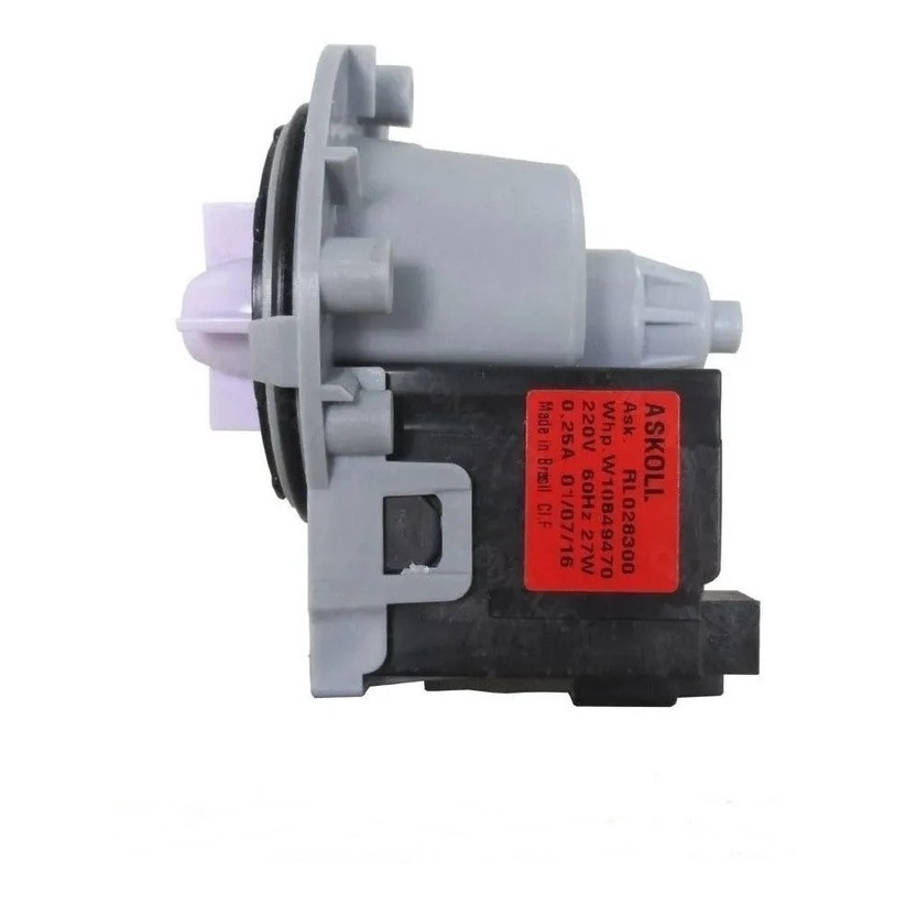 Bomba De Drenagem 220v Lavadora Brastemp Bll22mac Bll22mga