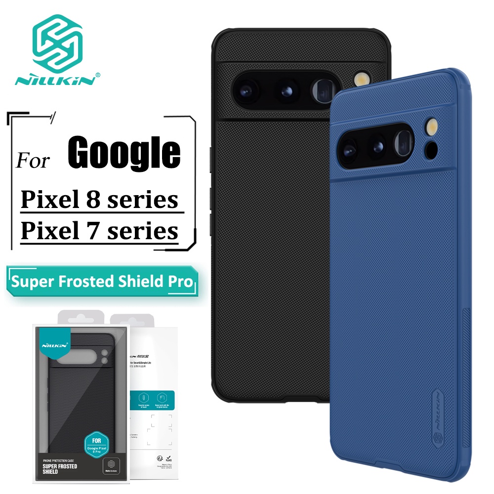 Nillkin Fosco Caso De Telefone Para Google Pixel 10 Pro 9 8 7 Ultra Fino TPU + PC Anti Impressão Digital À Prova De Choq em Oferta na Shopee