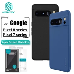 Nillkin Fosco Caso De Telefone Para Google Pixel 10 Pro 9 8 7 Ultra Fino TPU + PC Anti Impressão Digital À Prova De Choq