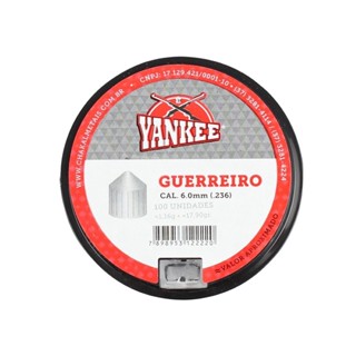 CHUMBINHO YANKEE GUERREIRO 6.0mm C/ 100un.
