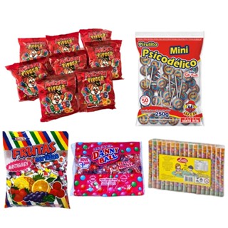 KIT 5 Produtos Sacolinha Surpresa Lembrancinhas Aniversário