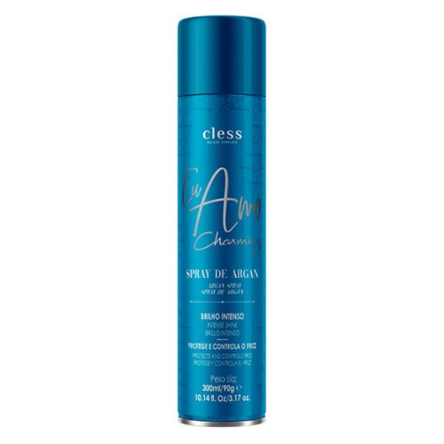 Spray de Brilho Argan Eu Amo Charming 300ml - Cless em Oferta na Shopee