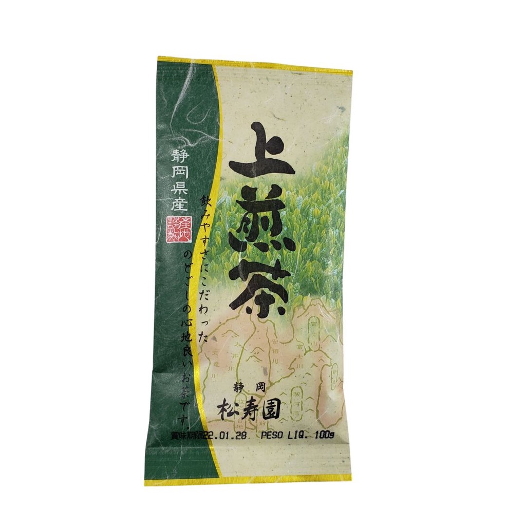 Chá Verde Shojyu En Jyo Sencha Japonês Maruka 100g