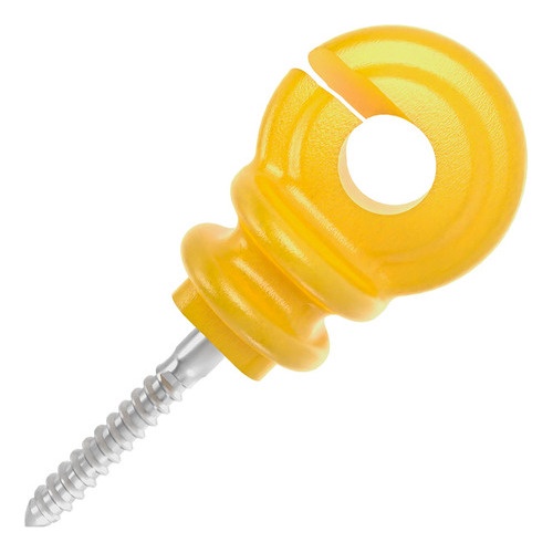 50un Isolador Gancho Afastador 7cm para Cerca Rural Alta Resistência Anti-UV Durável Amarelo em Oferta na Shopee