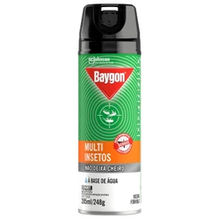 Inseticida Aerossol Baygon Multi-Insetos à Base de Água 285ml