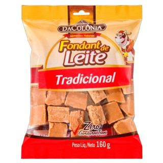 Rapadura Fondant de Leite DaColônia Tradicional 160g