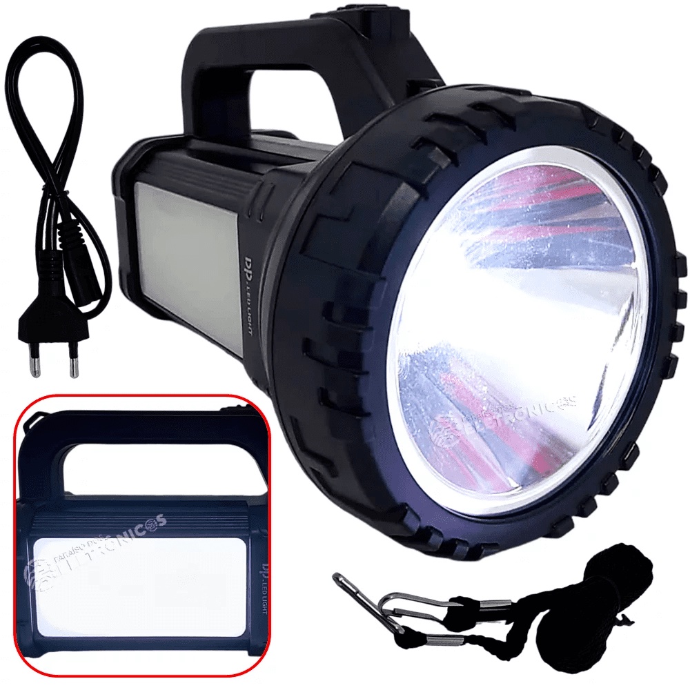 Lanterna Farolete Holofote Iluminação Alto Brilho Dp7320