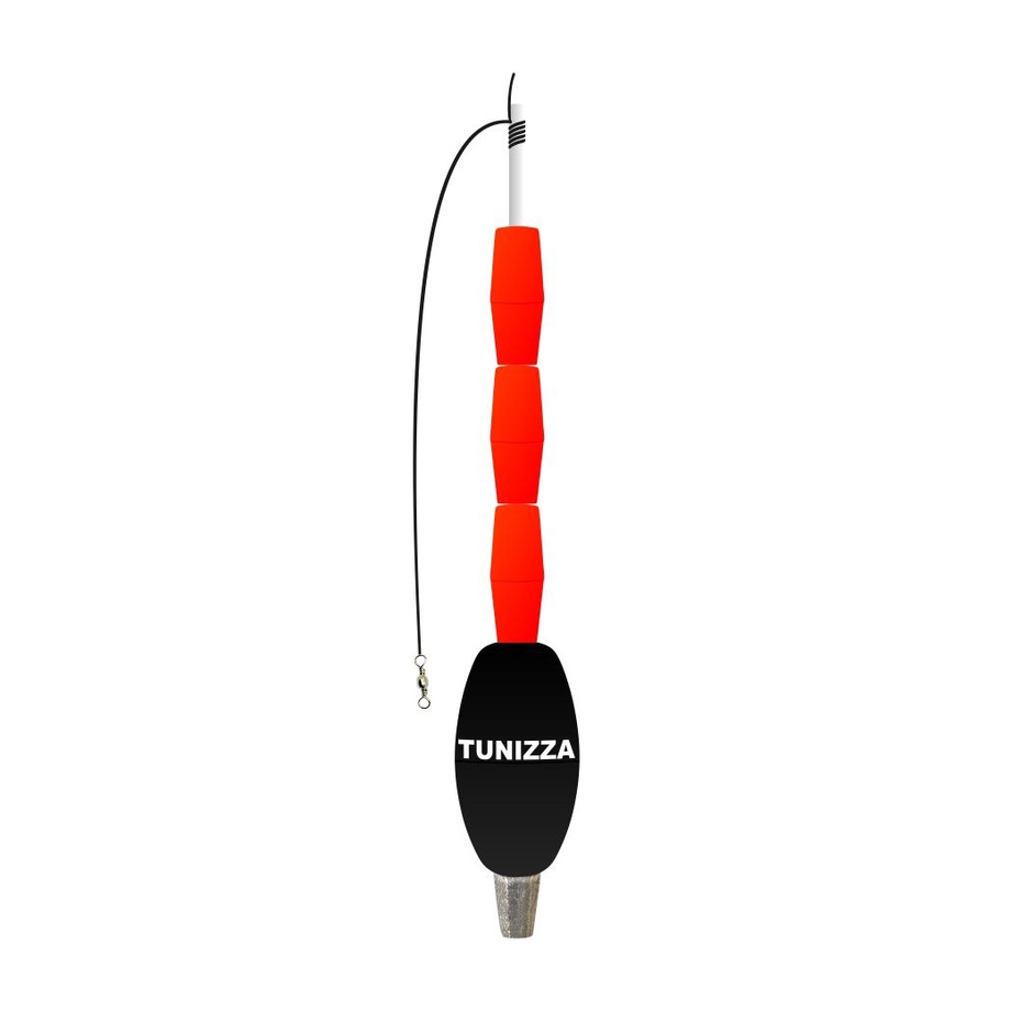 Boia Torpedo Tunizza 60 Gramas Rolha Tripla JR Pesca
