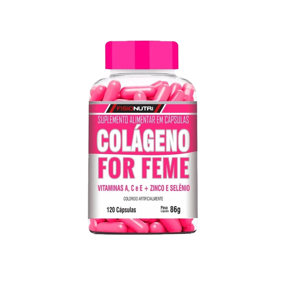 COLAGENO FOR FEME 86G 120 CAPS FISIONUTRI