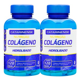 Kit 2 Colágeno Hidrolisado Catarinense com 120 Cápsulas