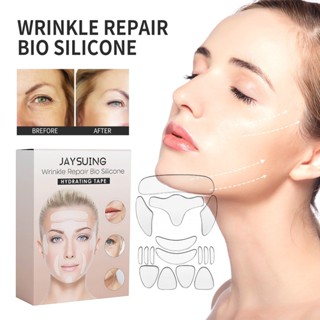 16 Pcs Silicone Anti-Rugas Remoção De Adesivo De Elevação Facial