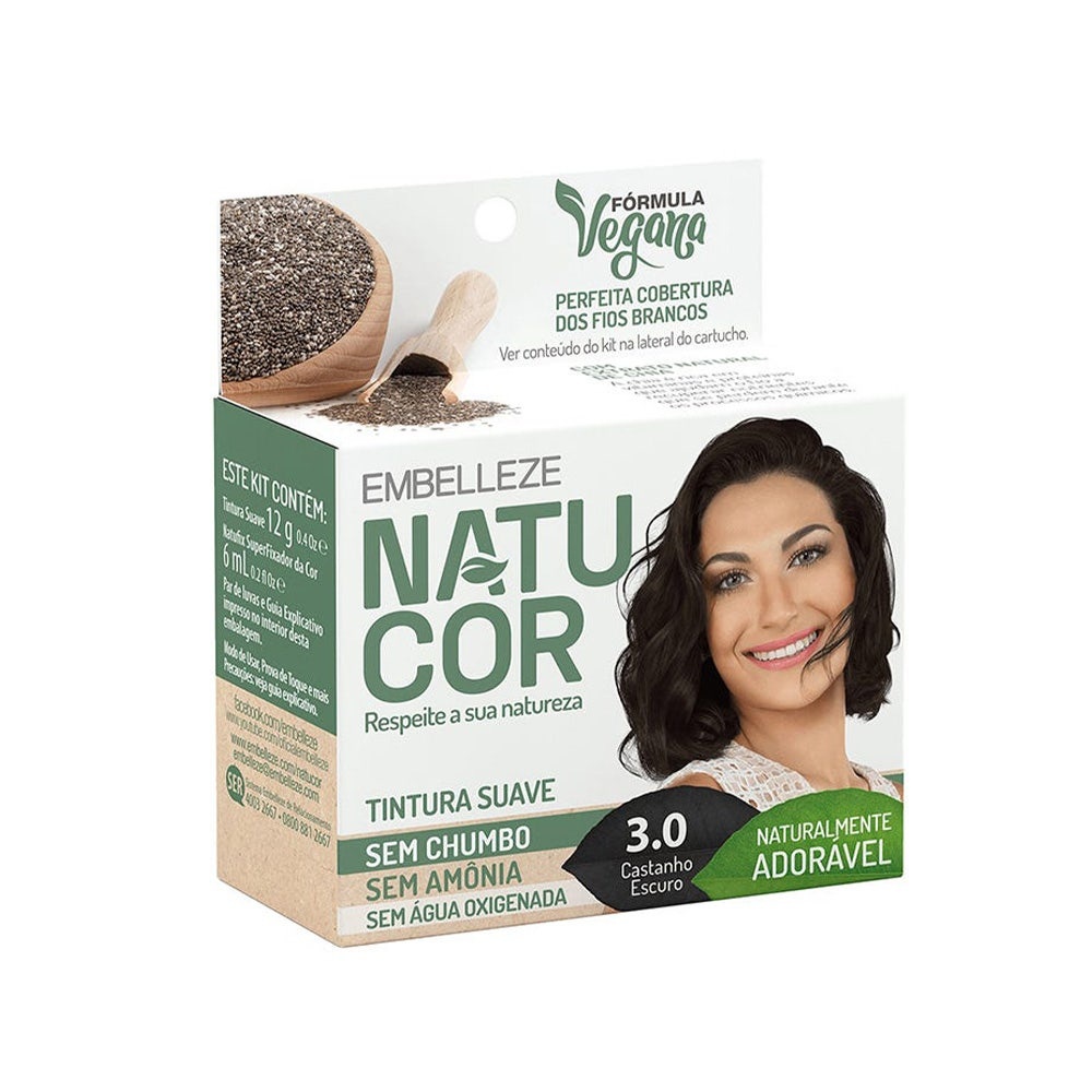 Tonalizante Natucor 3.0 Cacau em Oferta na Shopee