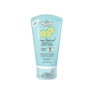 Creme Facial Pepino Flores E Vegetais 100g em Oferta na Shopee