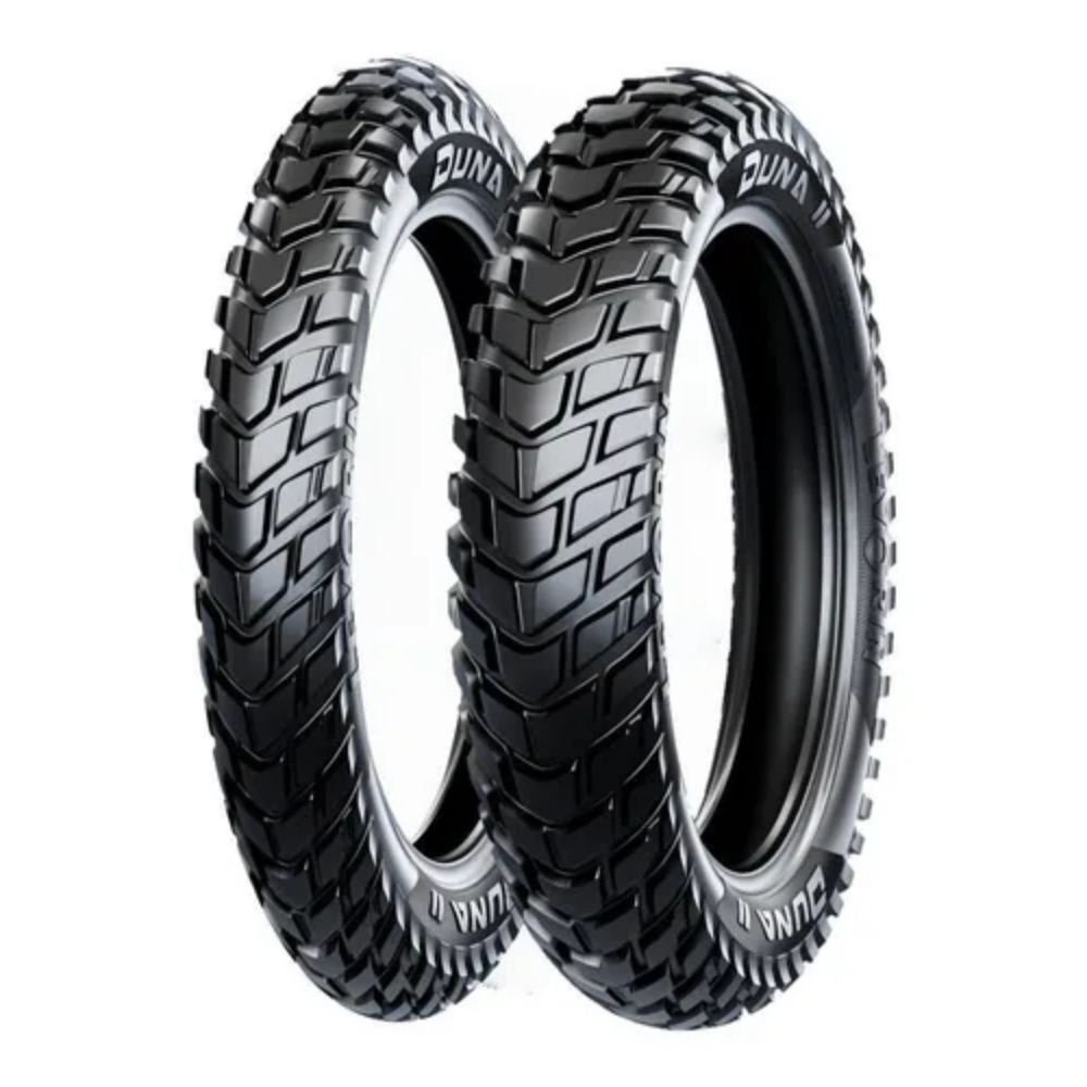 Par Pneu Levorin 90/90-19 52P + 110/90-17 60P DUNA 2 TL/ TT