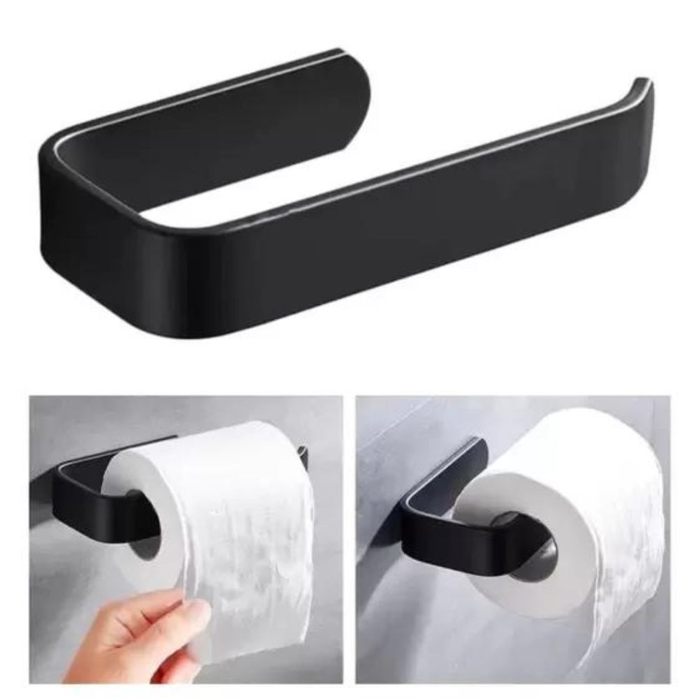 Suporte de Papel Higiênico em Acrílico – Acessório para Banheiro e Lavabo