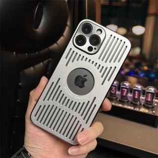 Nova Capa Magnética Resistente A Choques De Titânio Para iPhone 15 14 13 12 11 Pro Max Deluxe Suporte Da Térmica magsafe