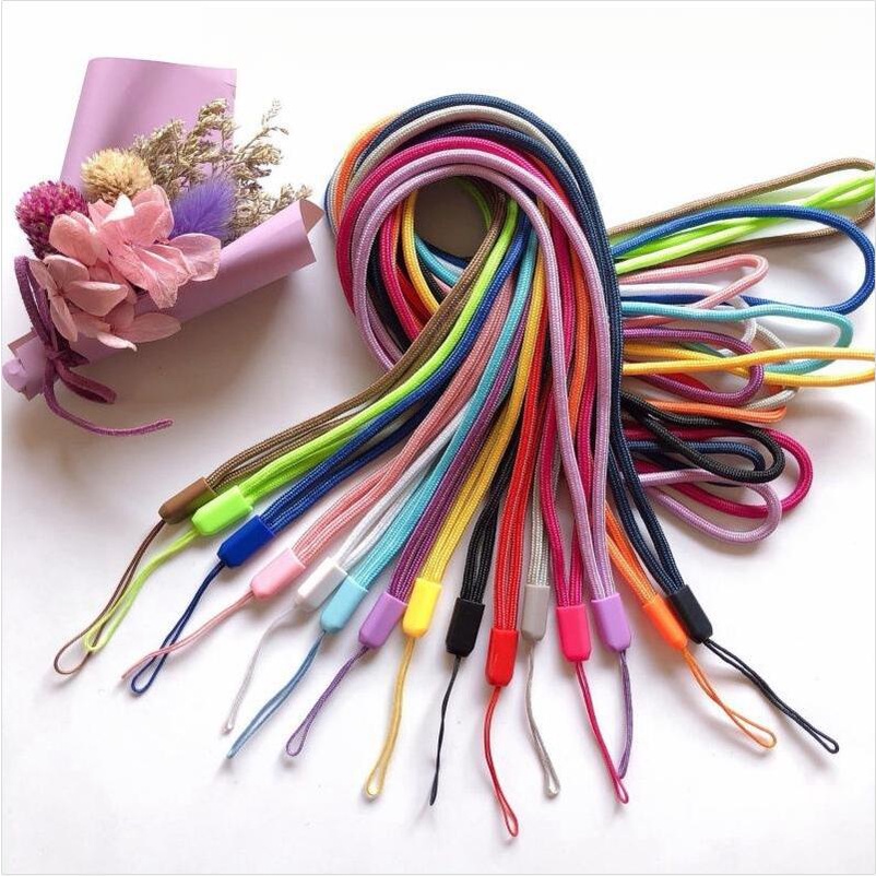 10 Peças 43cm/3.0mm Corda De Elevação circular De nylon Para Celular De Manga De Identificação