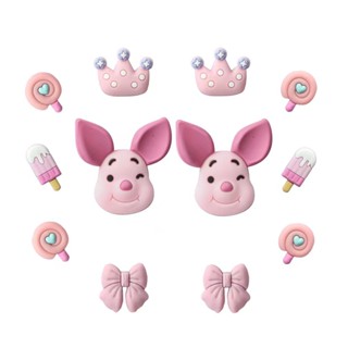 Crocs Quente Jibbitz PVC Pig Park Para Sapatos Acessórios De Bricolage Botão De Encanto