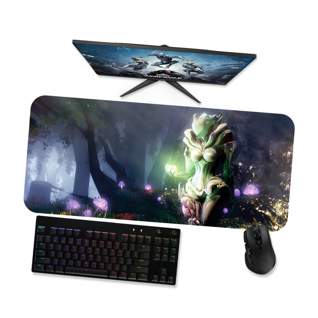 Mouse Pad Gamer Grande  Warframe Saryn 1  90x40 80x40 60x40 70x30 45x40