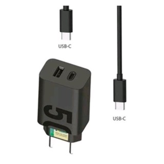 Carregador Turbo Celular Duo 50w Tipo C P/ Motorola Samsung