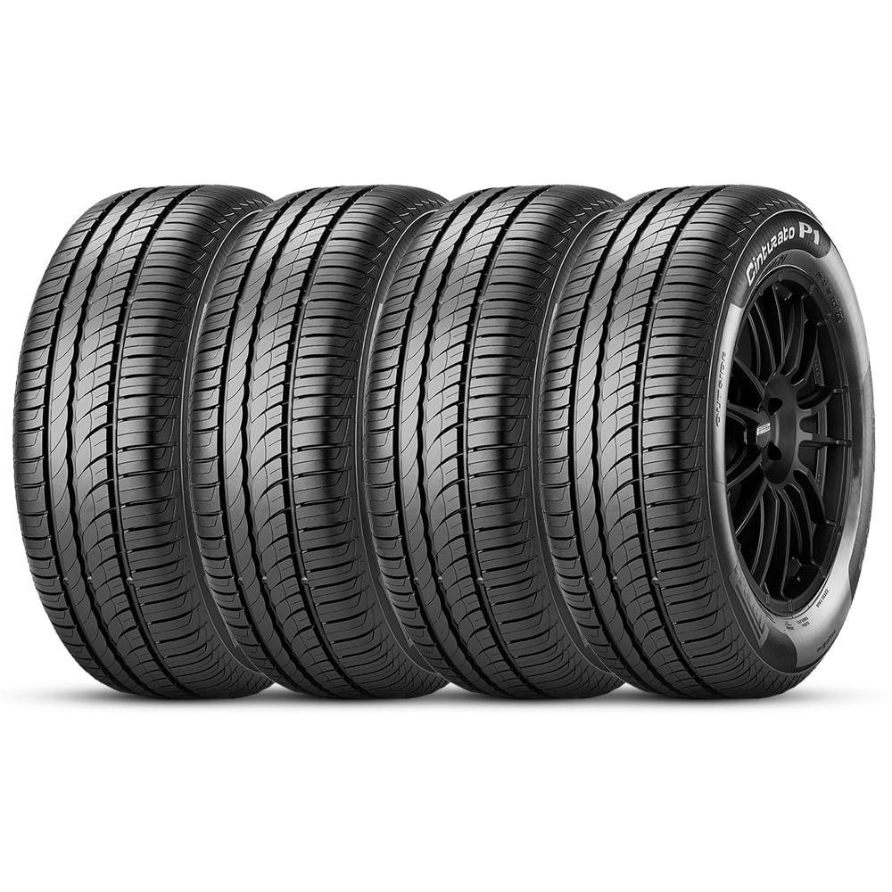 Kit 4 Pneu Pirelli Aro 14 165/70r14 85t Tl Xl Cinturato P1 - Spare Parts and Accessories for Vehicles