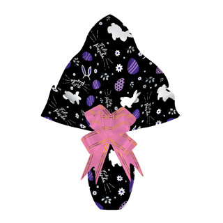 25 Sacos Express  PÁSCOA  GARDEN PRETO Ovo Páscoa 150g a 250g - 30X30 cm  Luckyfest em Oferta na Shopee