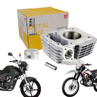 Kit Cilindro Motor Yamaha Factor Ybr 125 2000 a 2016 Original Metal Leve em Oferta na Shopee