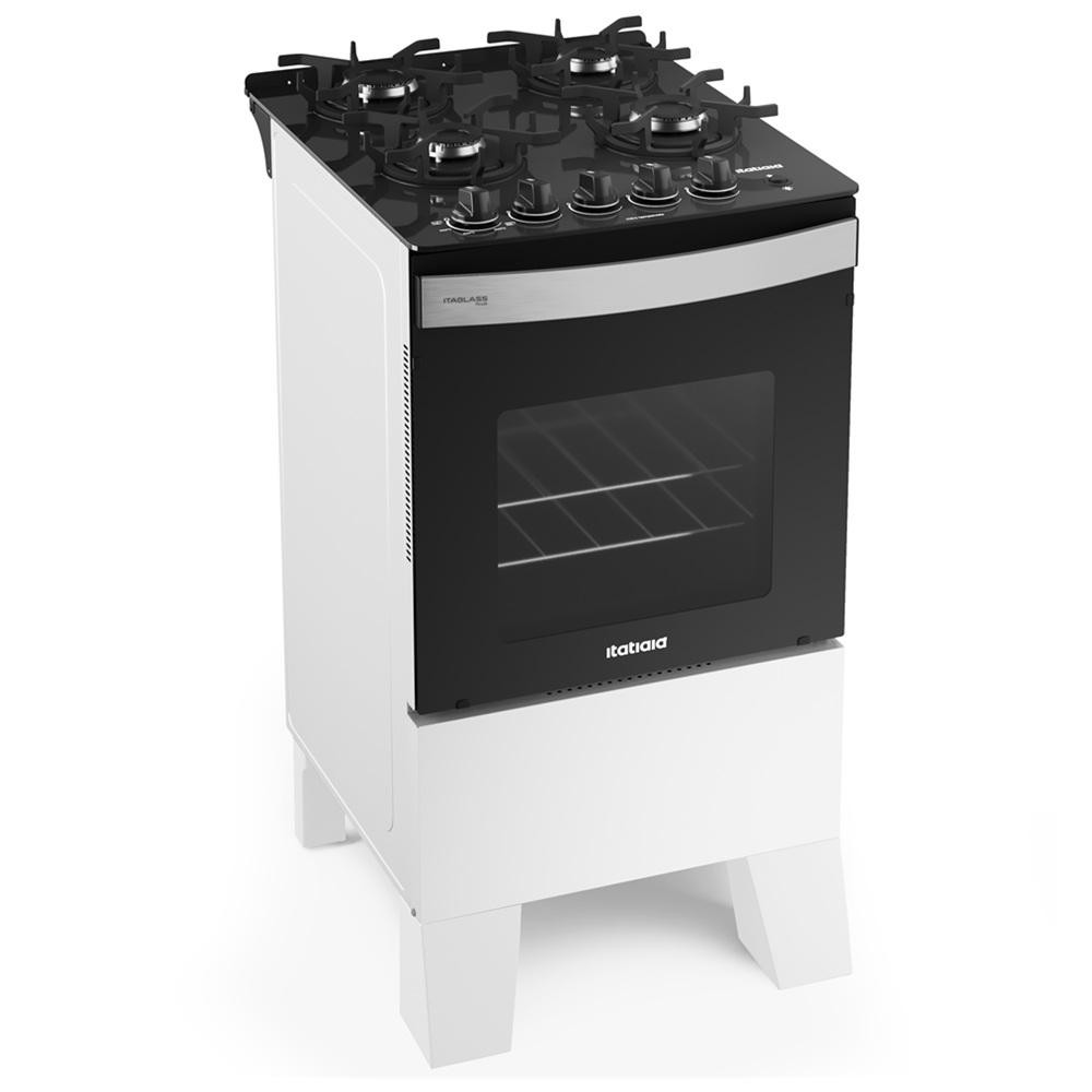 Fogão Itatiaia 4 Bocas Itaglass Plus Branco - Bivolt
 em Oferta na Shopee