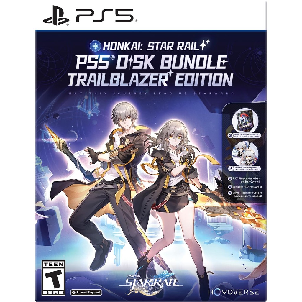 Honkai Star Rail Trailblazer Edition Ps5 Midia Fisica