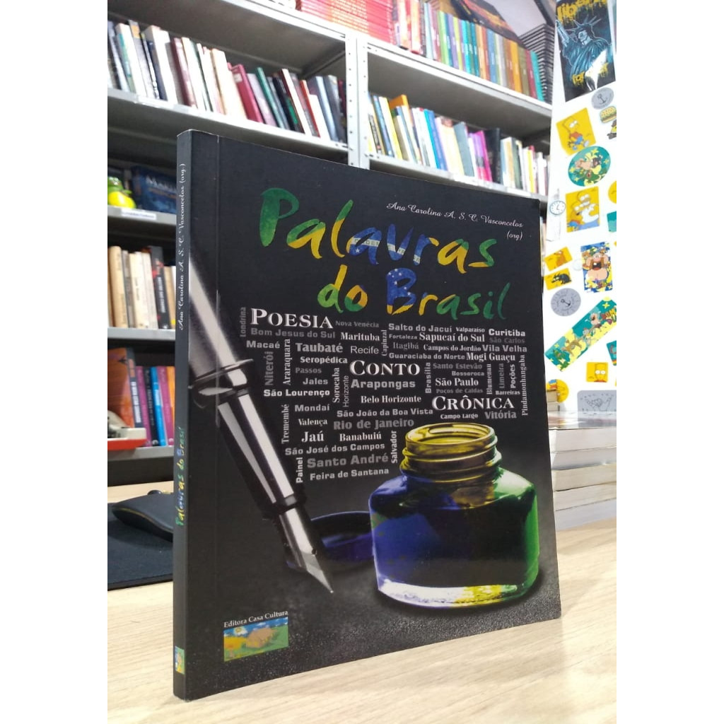 Palavras do Brasil autor Ana Carolina A. S. C. Vasconcelos (org)